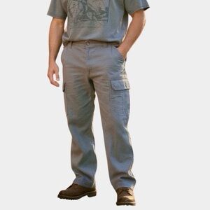 Duluth Coolmax Flex Firehose Pants Utility Durable Workwear 40x31 Stretch Gray